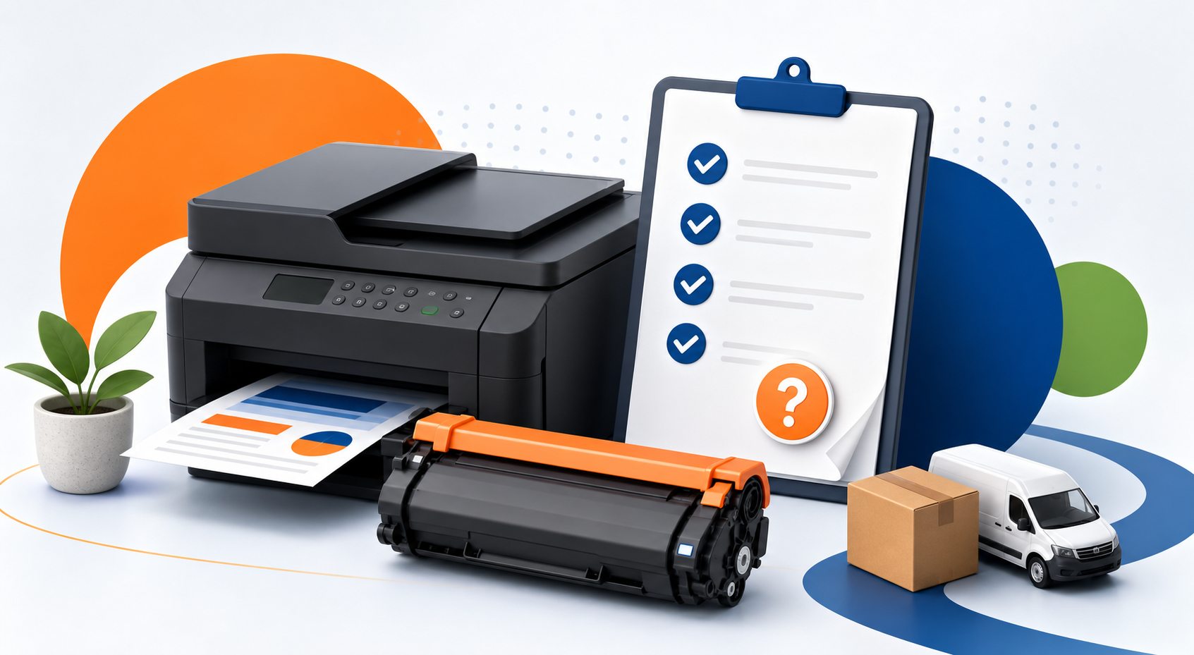 Printer ink and toner delivery support across Rossendale