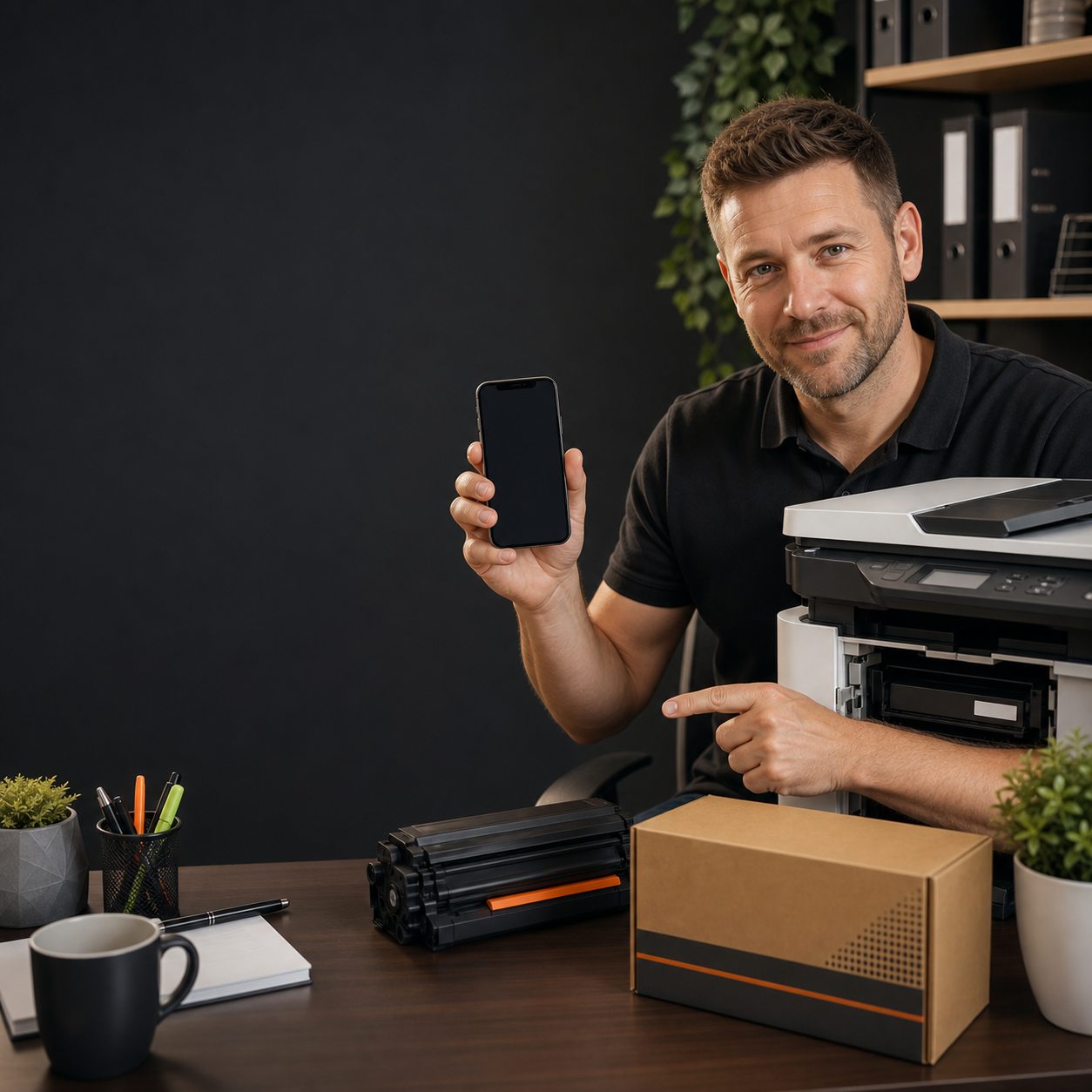 Local cartridge help by phone for Rossendale printer users
