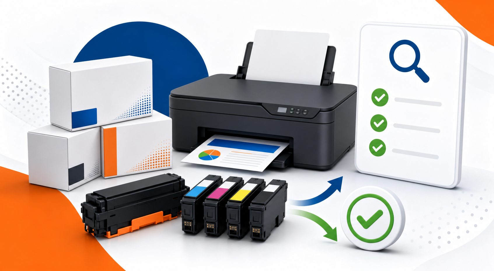 Toner cartridges and printer supplies for Rossendale offices